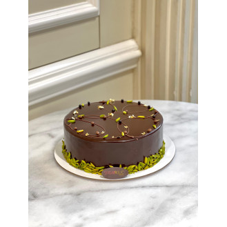 Dubai Chocolate Pistachio Kunafa Cake 