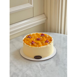 Mango Custard Cake 