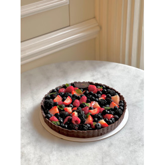 Mixed Berries  Vegan and Gluten Free Tart