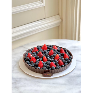 Strawberry and Blueberry  Vegan and Gluten Free Tart