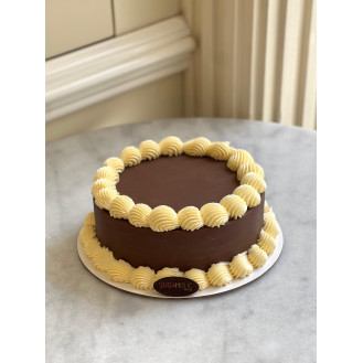 Vanilla Ganache Cake