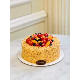 Custard Fruit Cake 