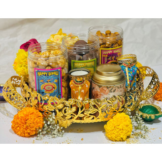 Motichoor Laddoo Gold Diwali Hamper 