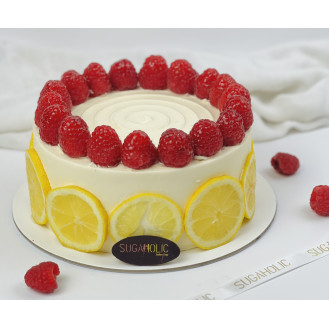 Lemon Raspberry Cake 