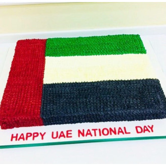 UAE Flag Cake