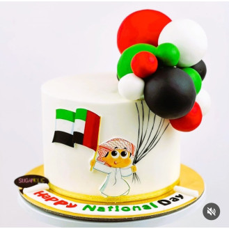 UAE National Day Emirati Boy Cake