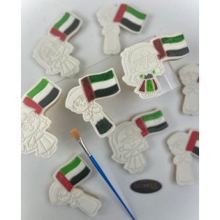 UAE National Day DIY cookie (Boy or Girl)