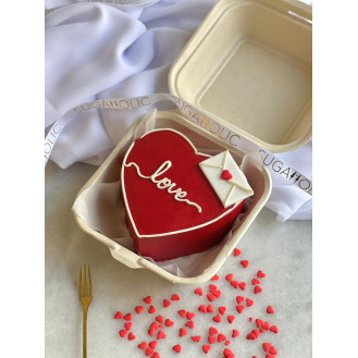 LOVE Heart Bento Cake