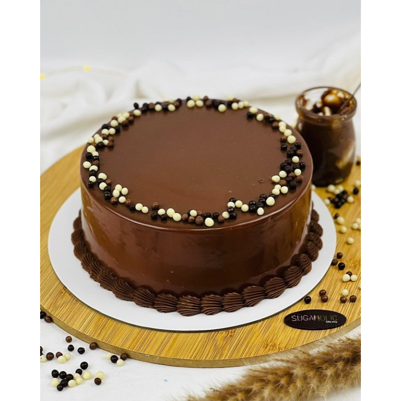 Chocolate Cream Cake - My Cake School