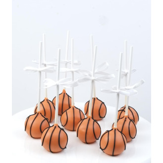 Basketball Ball Cakepop  ( Per piece )