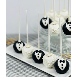 Bride and Groom Themed Cakepop  ( Per piece )