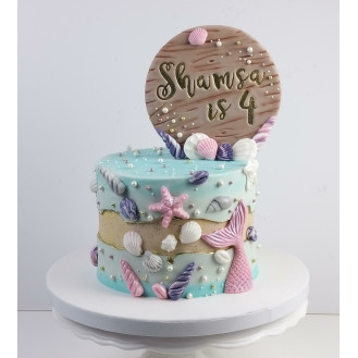 Mermaid Cake 07 Mermaid Cake 07