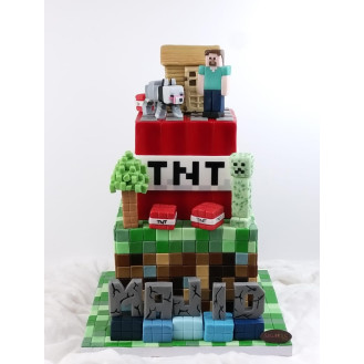 Minecraft Cake 03 Minecraft Cake 03