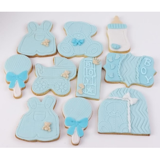 Blue Baby Things Cookies (per piece)