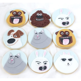Face of the Pets  Themed Handmade Cookies ( per piece)