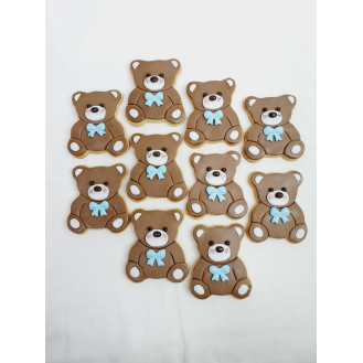 Full Brown Bear Handmade Cookie (per piece)