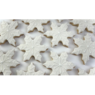 Shaped Stellar Dendrites Snow Cookies ( per piece)