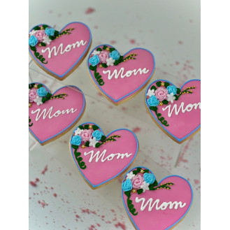 Moms heart-shaped Cookies ( per piece)