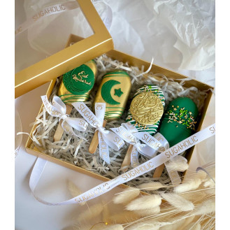 Gold and Emerald Green Ramadan Cakesickles  (Set of 4)