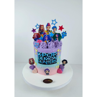 KPOP Demon Hunter Cake 07