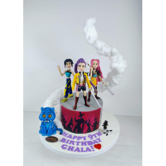 KPOP Demon Hunter Cake 09