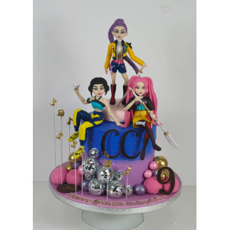 KPOP Demon Hunter Cake 12