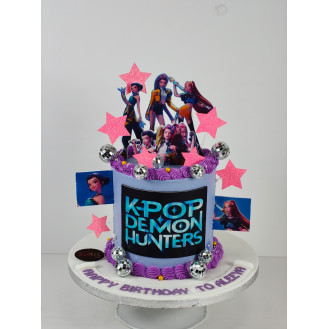 KPOP Demon Hunter Cake 13