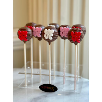 Chocolate Cakepop with LOVE   (per piece)