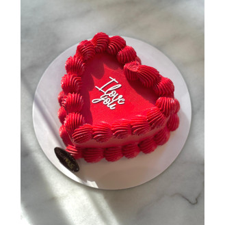 I Love You Heart Cake