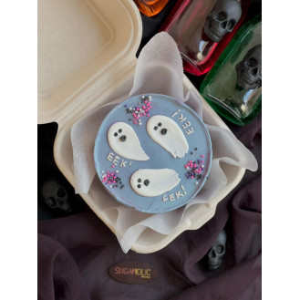 Eek Ghost Bento Cake Eek Ghost Bento Cake