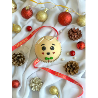 Christmas Choco Bomb- Gingerman Face