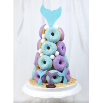 Mermaid Tail Donut Tower 