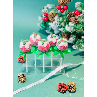 Holly Leaf Cakepop