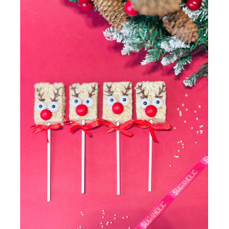 Raindeer Face Rice Krispies ( Per piece)