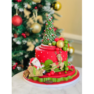 Santaland Cake