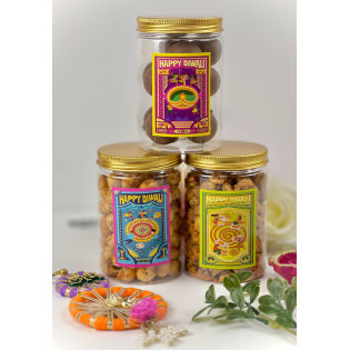 Dilwali Jars (3 pieces)