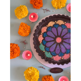 Gluten-Free and Vegan Rangoli Tart