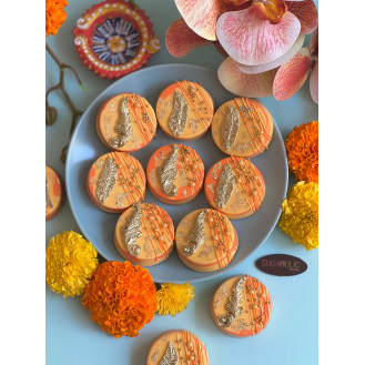 Marbled Diwali Oreo-Dipped 