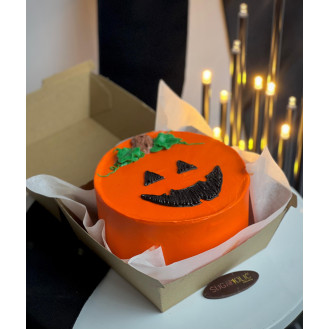 Spooky Pumpkin Bento Cake