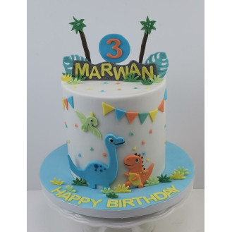 Dinosaur Cake 04 Dinosaur Cake 04