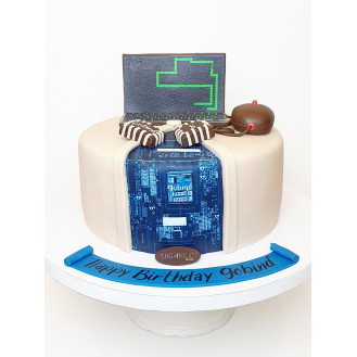 Laptop Cake 