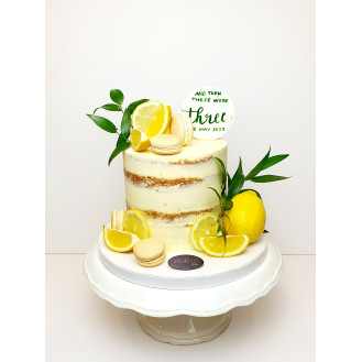 Lemon Naked Cake