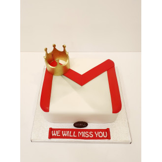 Gmail App Cake 