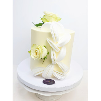 Floral Wafer Paper Cake