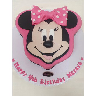 Minnie Mouse Head Cake Minnie Mouse Head Cake