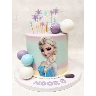 Frozen Cake Elsa Edible Print Frozen Cake Elsa Edible Print