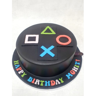 Game Controller Logo Cake Game Controller Logo Cake