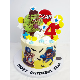 Superhero Cake 03 Superhero Cake 03