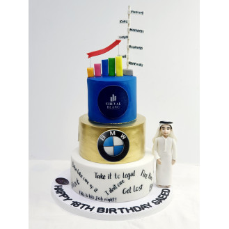 Corporate Birthday Cake 