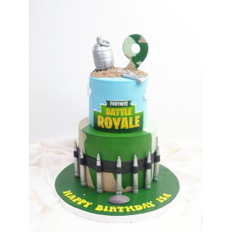 Battle Royale Cake 01 Battle Royale Cake 01